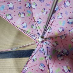 ハローキティ　傘　幼児の画像