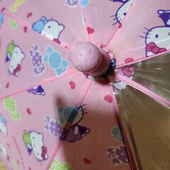 ハローキティ　傘　幼児の画像