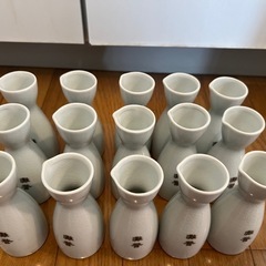 【レア,希少】未使用品 灘誉 徳利 とっくり 15個セット ノベルティの画像