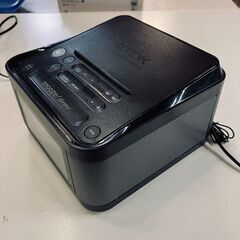 TDK LINE IN端子付 デジタル目覚まし時計 TCC8431（ブラック）の画像