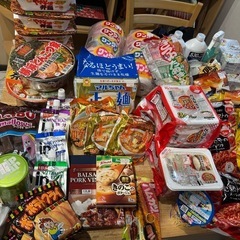食品まとめ（インスタント食品やお菓子類）