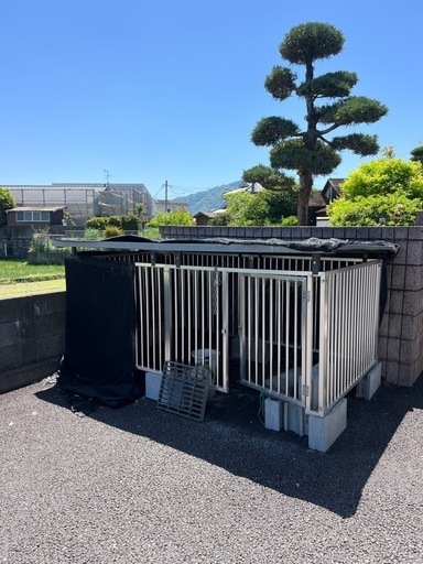 ペット　ゲージ　大型犬　サークル　屋外