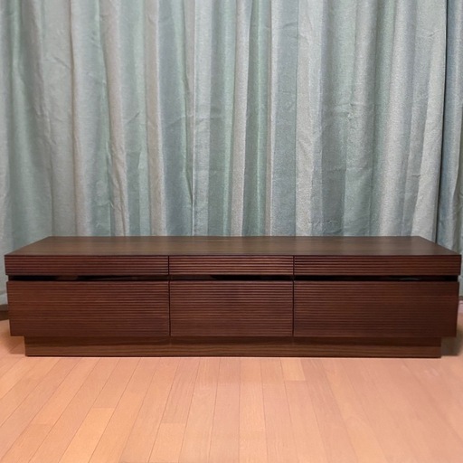 ★東谷　TVボード　166cm幅　ウォールナット　美品 ☆東谷 TVボード 166cm幅 ウォールナット 美品