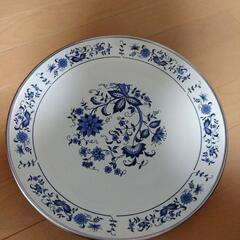 ☆ホーロー製☆エジリー  足付き大皿未使用品
