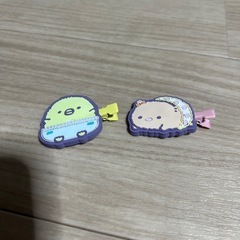 すみっコぐらしラバークリップ