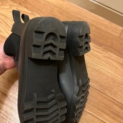 レインブーツ24.0cmの画像