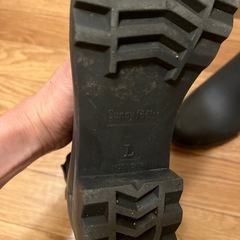 レインブーツ24.0cmの画像