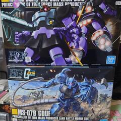 【売約済】ガンプラ HGUC ドム/リックドム グフ 
