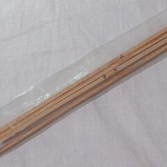夏休みの工作に！金魚ねぶた作りなど 細竹材①〜長さ90cm ４本入／長期保管未開封品の画像