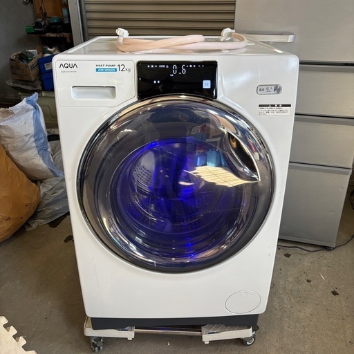 5 アクア　AQW-DX12M ドラム式洗濯機　2022年製
