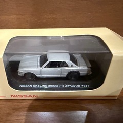 〈希少〉ミニカーNISSAN SKYLINE2000GT-R 1971の画像