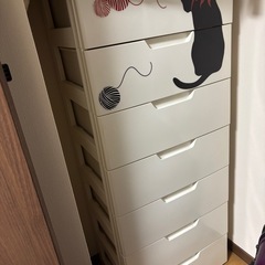 沢山入るチェストの画像