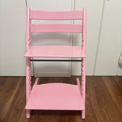 美品】No6 ストッケ トリップトラップ セレーヌピンク ベビー