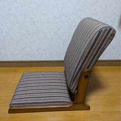和室　中居木工　背のび座椅子　の画像