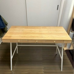IKEA LILLASEN102×49 cm 竹 デスク リルオ...