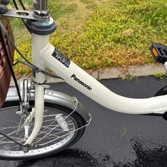 中古Panasonic電動アシスト自転車　8Ahの画像