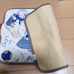 ネコ宇宙柄　ラグマットの画像