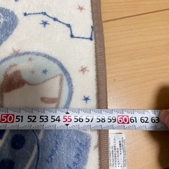 ネコ宇宙柄　ラグマットの画像