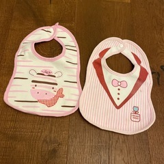幼児よだれスタイ2枚