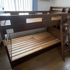 2段ベット　マットレス付き
