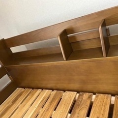2段ベット　マットレス付きの画像