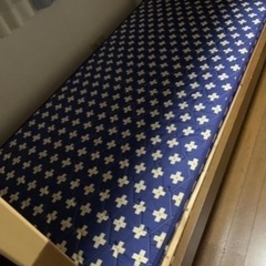 2段ベット　マットレス付きの画像