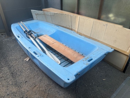 RYOBI リョービ ボートエース 二人乗り 全長 約235cm オール付き