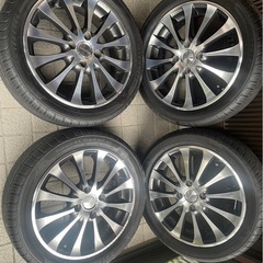 軽サイズ　 バリ溝　夏用165/55R15 タイヤホイール4本セットの画像
