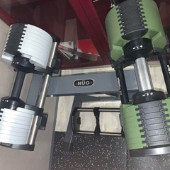 美品 フレックスベル 2kg~32kg 可変式ダンベル　アジャスタブルダンベル　スタンド付きの画像