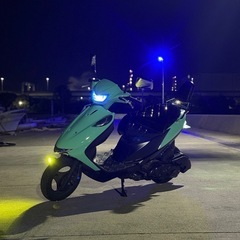 アドレスv125 カスタム　ミントグリーン