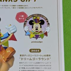 【未使用・未開封】ディズニーランド40周年ピンバッジ