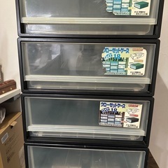 衣装ケース　プラスチックケースの画像