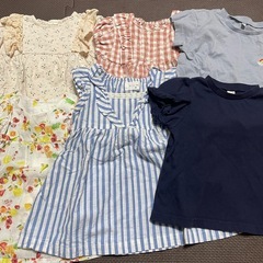 ベビー服　90 女の子　夏の画像