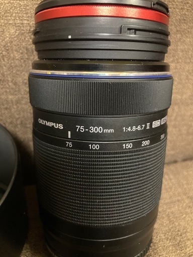オリンパス　75-300mm（150-600mm相当）超望遠レンズ