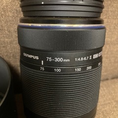 オリンパス　75-300mm（150-600mm相当）超望遠レンズの画像
