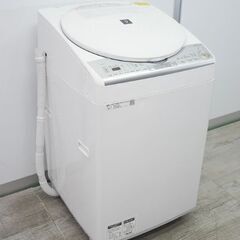 87563 SHARP洗濯機8キロ ヒーター乾燥4.5キロ　配達...