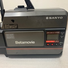 SANYO サンヨー Betamovie ビデオ ベータムービー VBM-500の画像