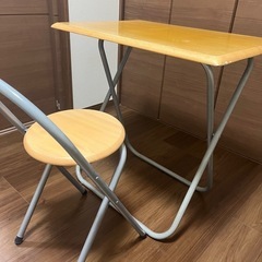 机と椅子セット