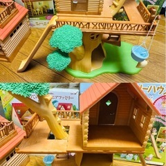 シルバニアファミリー3種の画像
