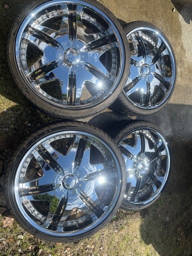 24インチ　タイヤホイールセット