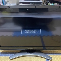 SHARP 26型液晶テレビ AQUOS ジャンク品
