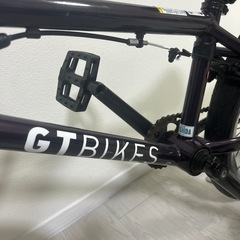 BMX自転車　空気入れ　スタンドの画像