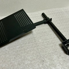 ノートパソコン アーム トレイ付き 