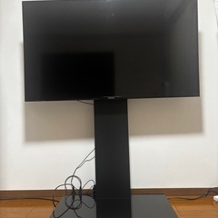 【中古】テレビスタンド　ハイタイプ　テレビ台　テレビラック　壁掛け