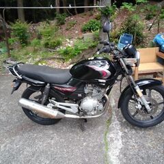 YAMAHA　YBR125　エンジン掛かります。レッドバロン車の画像