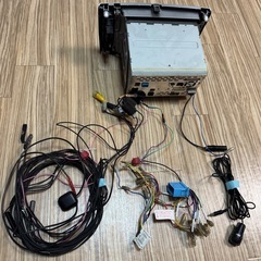  動作確認済　マツダ 純正ナビ 型式 C9Y6 DVD再生 テレビ フルセグ SDカード USB iPod ハンズフリー通話 CD録音HDD再生　ライフパネル付の画像