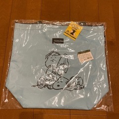 スヌーピー トートバッグとポーチセットの画像