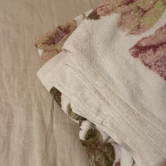 花柄　花　タオルケットの画像