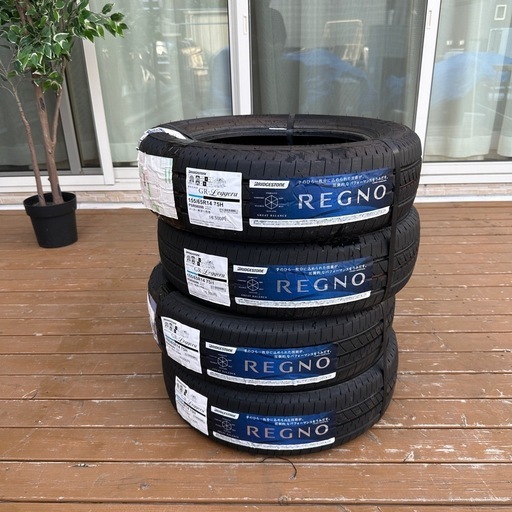 【未使用品】タイヤ4本セット！REGNO GR-Leggera 155/65R14 75H BRIDGESTONE ブリヂストン