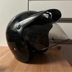 当時物SHOEIヘルメット 白バイ風